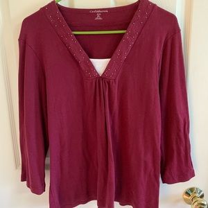 Croft and Barrow Petite Top